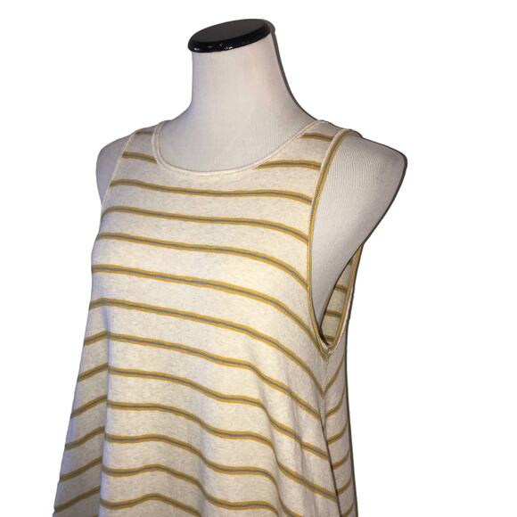 Free People Snow Heath Garden Sleeveless Striped Tunic Top - Picture 7 of 11